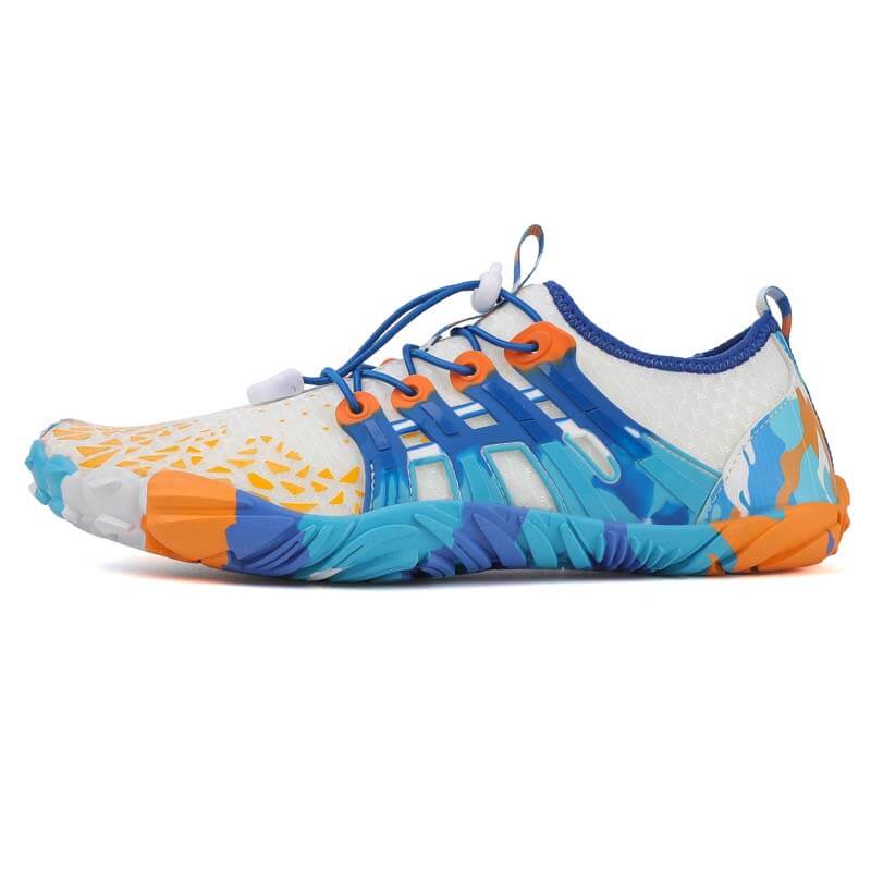 Bare-Water-Schuhe mit verstellbarer Schnalle, atmungsaktiv, schnell trocknend, rutschfest, für Herren im Sommer, Strandspaziergang/Schwimmen im Pool/Outdoor-Aktivitäten (Unisex)