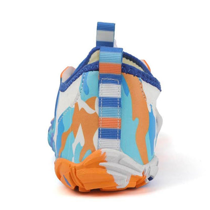 Bare-Water-Schuhe mit verstellbarer Schnalle, atmungsaktiv, schnell trocknend, rutschfest, für Herren im Sommer, Strandspaziergang/Schwimmen im Pool/Outdoor-Aktivitäten (Unisex)