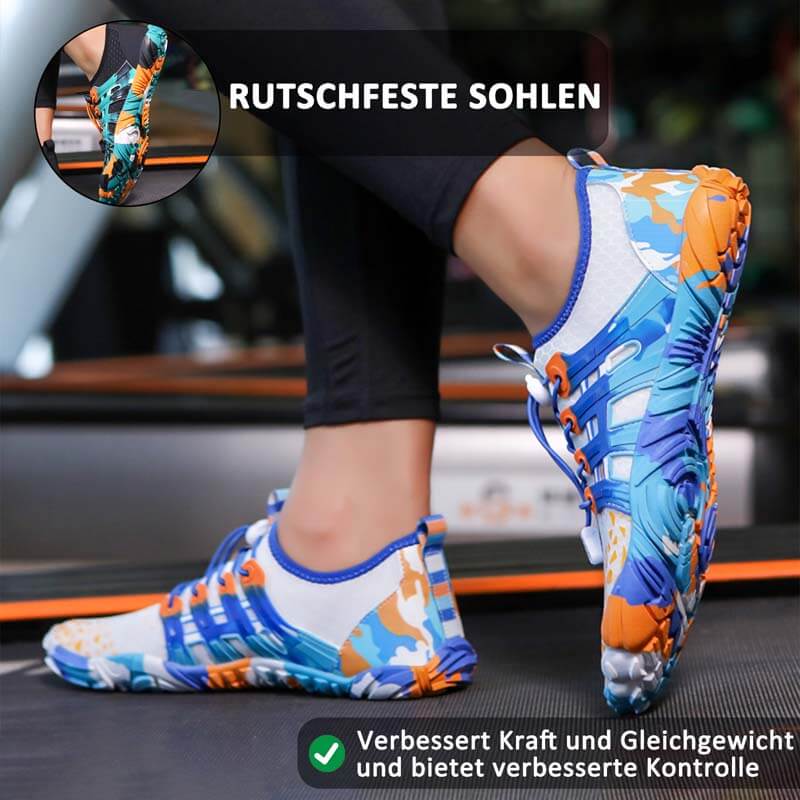 Bare-Water-Schuhe mit verstellbarer Schnalle, atmungsaktiv, schnell trocknend, rutschfest, für Herren im Sommer, Strandspaziergang/Schwimmen im Pool/Outdoor-Aktivitäten (Unisex)