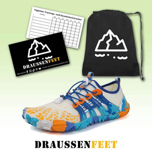 Bare-Water-Schuhe mit verstellbarer Schnalle, atmungsaktiv, schnell trocknend, rutschfest, für Herren im Sommer, Strandspaziergang/Schwimmen im Pool/Outdoor-Aktivitäten (Unisex)