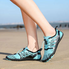 Lade das Bild in den Galerie-Viewer, draussenfeet barfussschuhe 31486 hellblau
