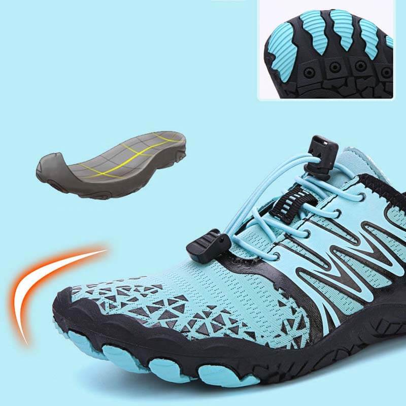 Leichte Barfußschuhe, schnell trocknend, atmungsaktiv, Wasserschuhe, Pool, Strand, Schwimmen, Bootfahren, Wandern, Surfen, Spazierengehen (Unisex)
