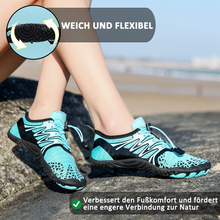 Lade das Bild in den Galerie-Viewer, draussenfeet barfussschuhe 31486 hellblau
