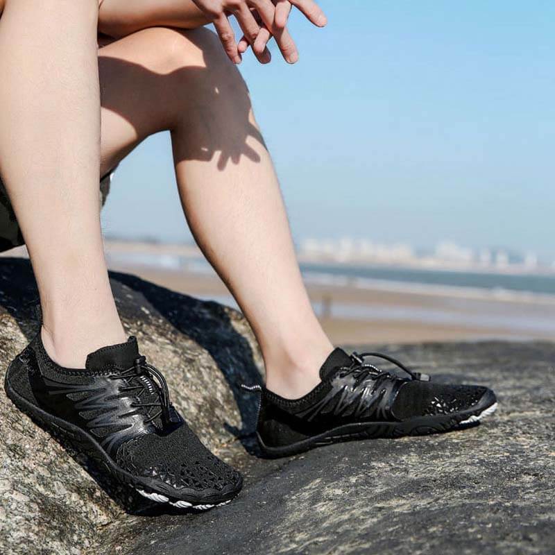 Leichte Barfußschuhe, schnell trocknend, atmungsaktiv, Wasserschuhe, Pool, Strand, Schwimmen, Bootfahren, Wandern, Surfen, Spazierengehen (Unisex)