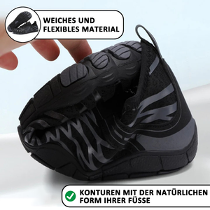 draussenfeet barfussschuhe 31487 schwarz
