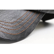 Lade das Bild in den Galerie-Viewer, Herren PU Leder Vintage Baseball Cap Casual Outdoor einstellbar warme Leichtigkeit Hüte
