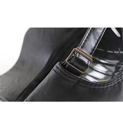 Men PU leather vintage baseball cap casual outdoor adjustable warm lightness hats