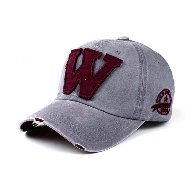 Männer Frauen gewaschene Baseballmütze Trucker Cap Sport Snapback Hip-Hop verstellbarer Hut