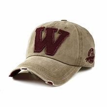 Lade das Bild in den Galerie-Viewer, Männer Frauen gewaschene Baseballmütze Trucker Cap Sport Snapback Hip-Hop verstellbarer Hut
