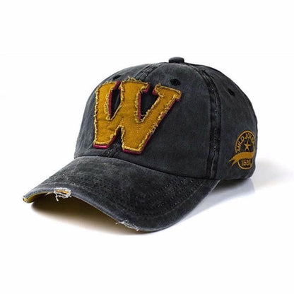 Männer Frauen gewaschene Baseballmütze Trucker Cap Sport Snapback Hip-Hop verstellbarer Hut
