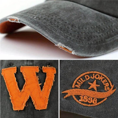 Männer Frauen gewaschene Baseballmütze Trucker Cap Sport Snapback Hip-Hop verstellbarer Hut