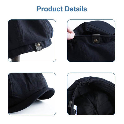 Herren Männer Vintage Maler Baskenmütze Hüte Sommer achteckigen Zeitungsjungen Cap Cabbie Ivy Flat Hat