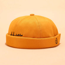 Lade das Bild in den Galerie-Viewer, Herren &amp; Damen Sailor Cap Rolled Cuff Retro Krempen ohne Hut Beanie Hats Skull Caps
