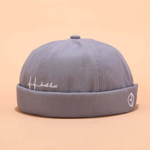 Lade das Bild in den Galerie-Viewer, Herren &amp; Damen Sailor Cap Rolled Cuff Retro Krempen ohne Hut Beanie Hats Skull Caps
