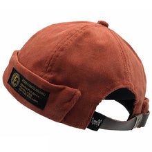Lade das Bild in den Galerie-Viewer, Männer &amp; Frauen Paare Verstellbare solide Cord Krempen Hüte Retro Crimping Bucket Cap

