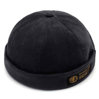Men & women couples Adjustable solid cord cremal hats retro crimping bucket cap