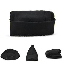 Lade das Bild in den Galerie-Viewer, Herren Solid French Bucket Cap Flanging Schädelkappe Sailor Cap Rolled Cuff Retro Fashion Krempenlose Hüte
