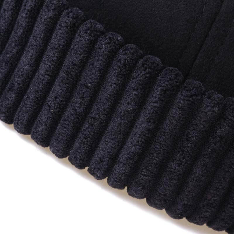 Männer & Frauen Retro Rolled Cuff Krempe Hut Skullcap Sailor Cap Worker Hat verstellbar