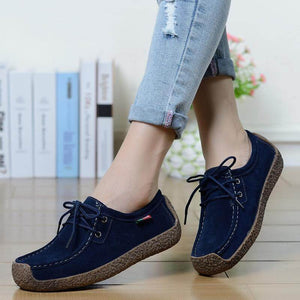 Snail women's shoes casually flat shoes