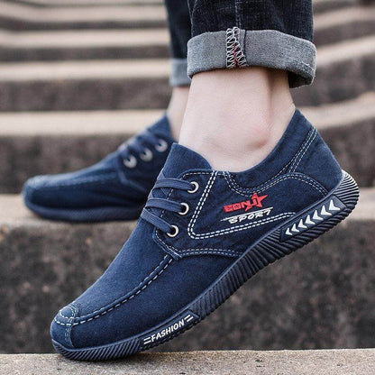 Herren Canvas rutschfeste weiche Freizeitschuhe