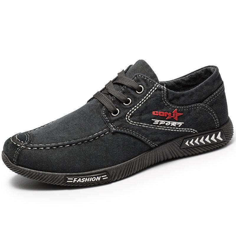 Herren Canvas rutschfeste weiche Freizeitschuhe