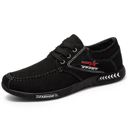 Herren Canvas rutschfeste weiche Freizeitschuhe