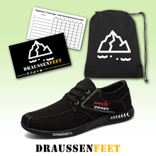 Lade das Bild in den Galerie-Viewer, draussenfeet bootsschuhe 137193 schwarz
