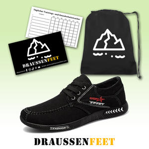 draussenfeet bootsschuhe 137193 schwarz