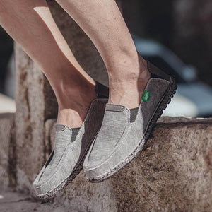 Herren Segeltuch Schuhe Slip on Deck Schuhe Casual Stoff Boot Schuhe rutschfeste Casual Loafer Flat Outdoor Sneakers