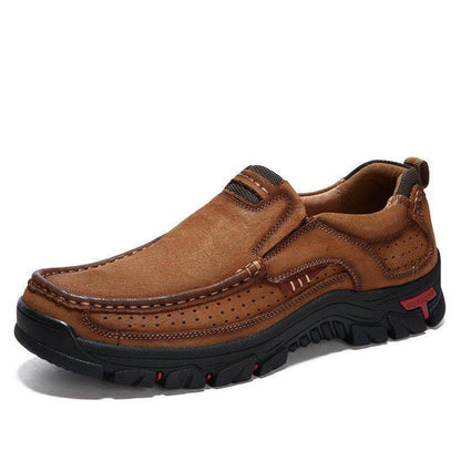 Herren-Wanderschuhe aus Rindsleder der ersten Schicht für vier Jahreszeiten