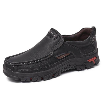 Herren-Wanderschuhe aus Rindsleder der ersten Schicht für vier Jahreszeiten