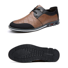 Lade das Bild in den Galerie-Viewer, draussenfeet business lederschuhe 31157 braun
