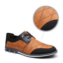 Lade das Bild in den Galerie-Viewer, draussenfeet business lederschuhe 31157 hellbraun
