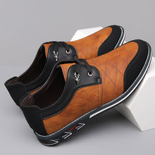 Lade das Bild in den Galerie-Viewer, draussenfeet business lederschuhe 31157 hellbraun
