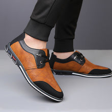 Lade das Bild in den Galerie-Viewer, draussenfeet business lederschuhe 31157 hellbraun
