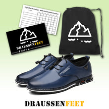 Load image into Gallery viewer, Men&#39;s microfiber leather slipproof soft elastic lace leisure shoes
