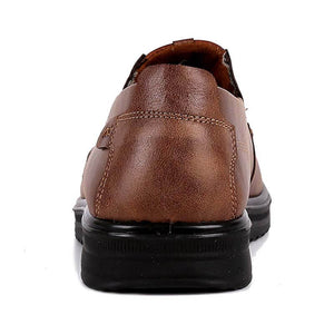 Herren Retro Farbe Leder Large Size Soft Sole Freizeitschuhe