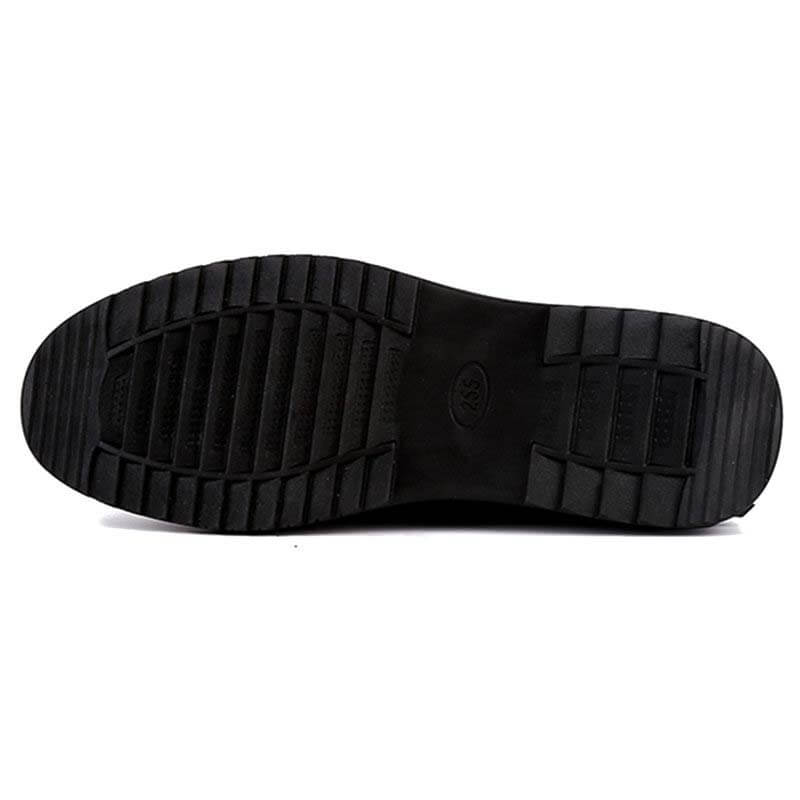 Herren Retro Farbe Leder Large Size Soft Sole Freizeitschuhe
