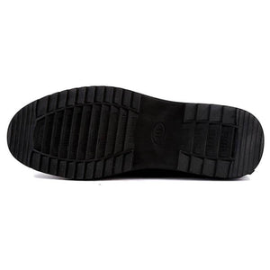 Herren Retro Farbe Leder Large Size Soft Sole Freizeitschuhe
