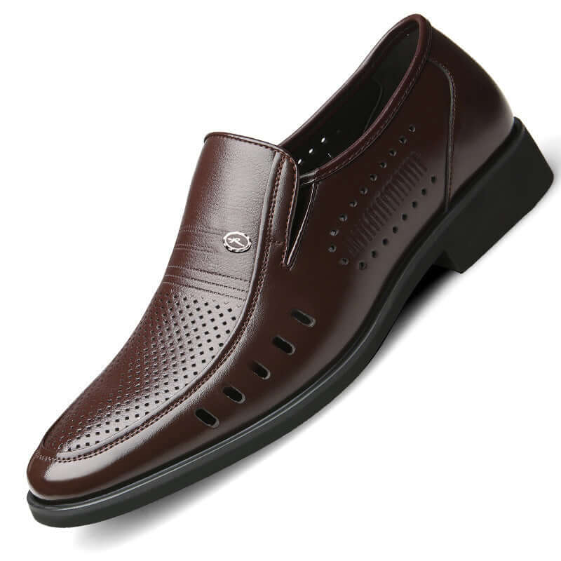 Herren Slipper Männer Slip-on Halbschuhe Businessschuhe