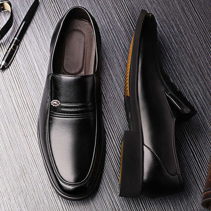 Herren Slipper Männer Slip-on Halbschuhe Businessschuhe