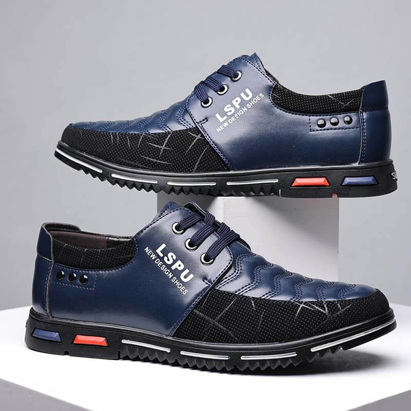 Männer schnüren atmungsaktive rutschfeste bequeme Freizeit-Business Schuhe