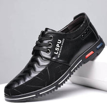 Lade das Bild in den Galerie-Viewer, Männer schnüren atmungsaktive rutschfeste bequeme Freizeit-Business Schuhe
