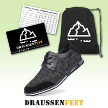 Lade das Bild in den Galerie-Viewer, Männer Special Suede Splicing Schnüren Soft Business Casual Schuhe
