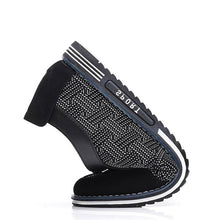 Lade das Bild in den Galerie-Viewer, Männer Special Suede Splicing Schnüren Soft Business Casual Schuhe
