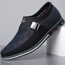 Lade das Bild in den Galerie-Viewer, draussenfeet business lederschuhe 31340 blau
