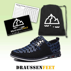 Männer Mikrofaser Leder Spleißen Rutschfeste Metallschnalle Weiche Freizeitschuhe EU 49/EU 50