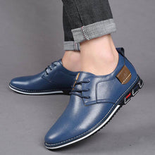 Lade das Bild in den Galerie-Viewer, Herren Reine Farbe Mikrofaser Leder Rutschfeste Freizeit Fahrschuhe

