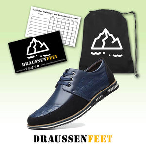 Herren Mikrofaser Leder Spleißen Rutschfeste Weiche Business Casual Fahrschuhe