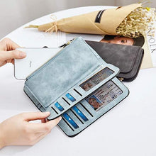 Lade das Bild in den Galerie-Viewer, draussenfeet geldborsen brieftaschen 110691 blau
